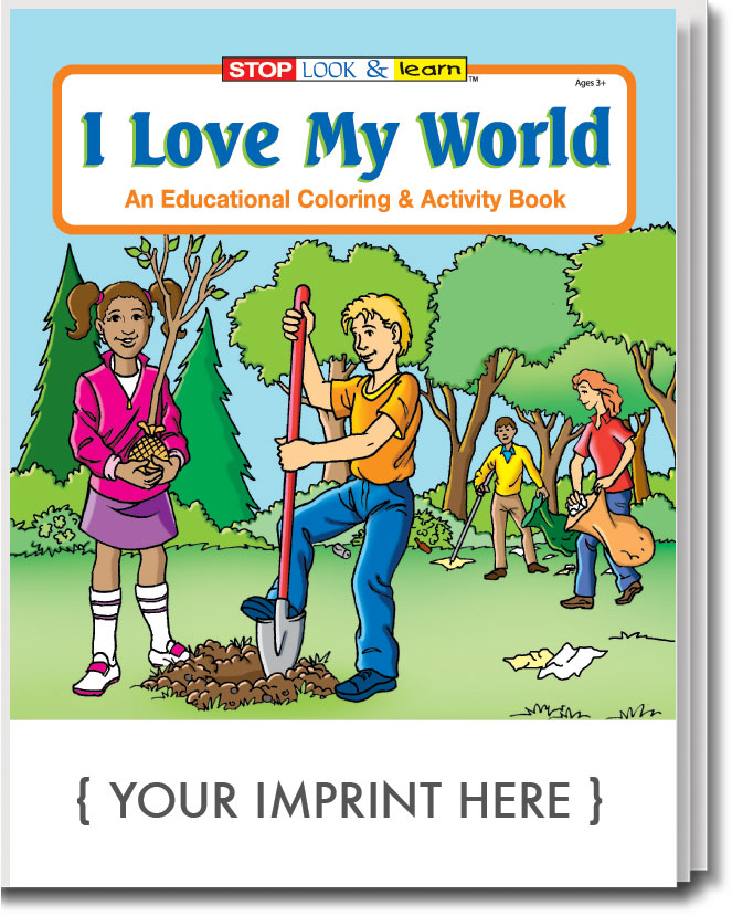 Picture of I Love My World Coloring Book