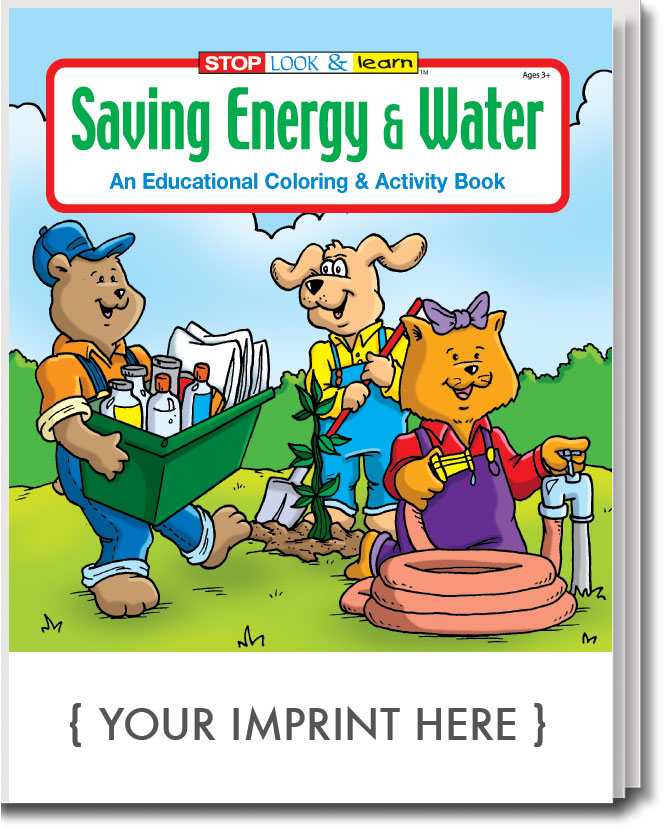 Picture of Saving Energy and Water Coloring Book