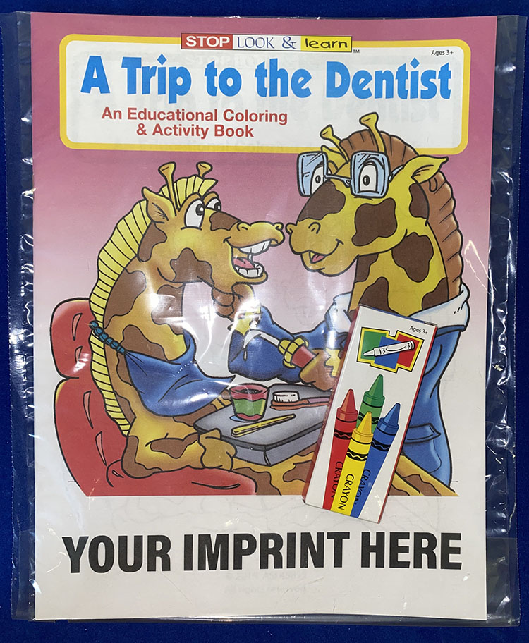 Picture of A Trip to the Dentist Coloring Book Fun Pack
