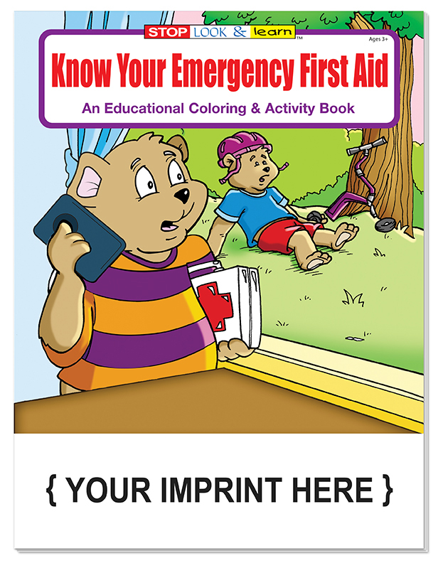 Picture of Know Your Emergency First Aid Coloring Book