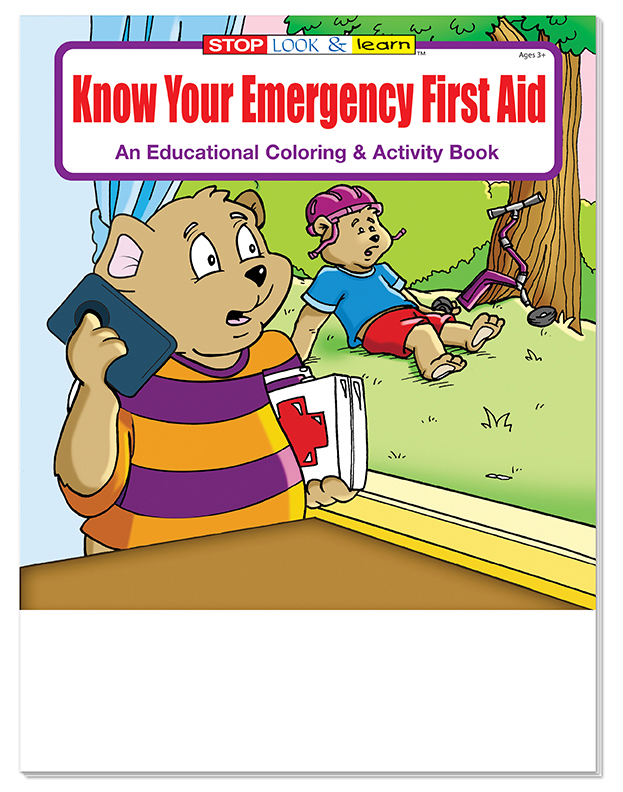 Picture of Know Your Emergency First Aid Coloring Book