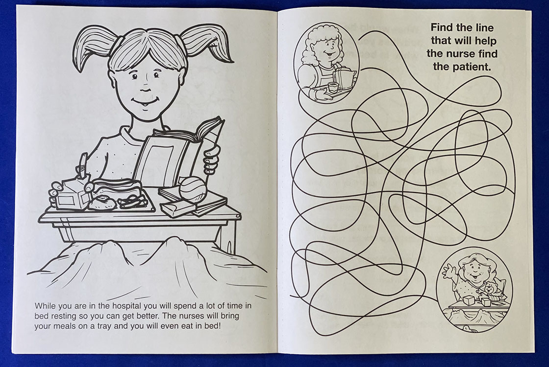 Picture of A Trip To The Hospital Coloring Book