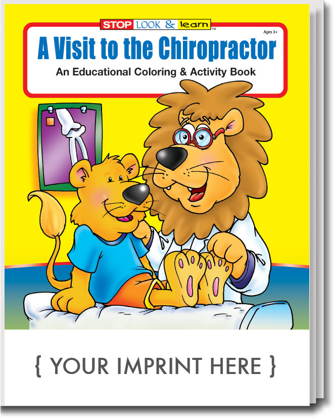 Picture of A Visit to the Chiropractor Coloring Book
