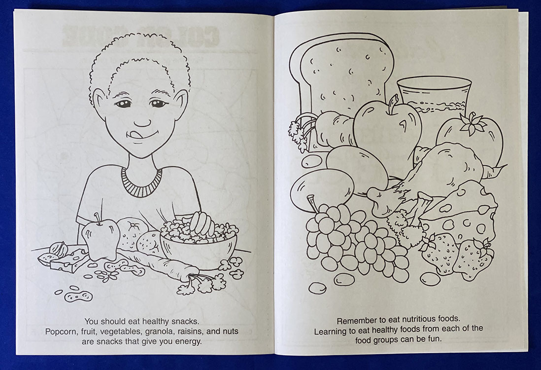 Picture of Let's Practice Good Nutrition Coloring Book