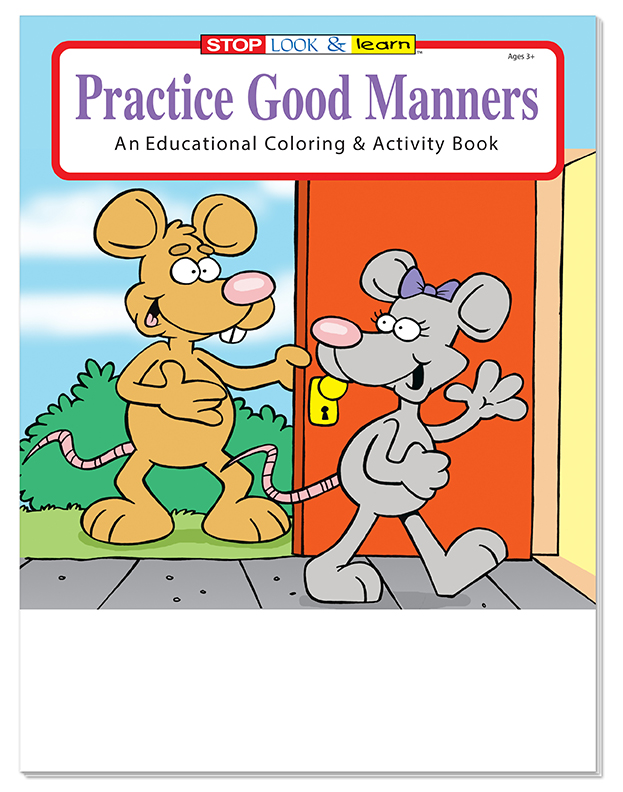 Picture of Practice Good Manners Coloring Book