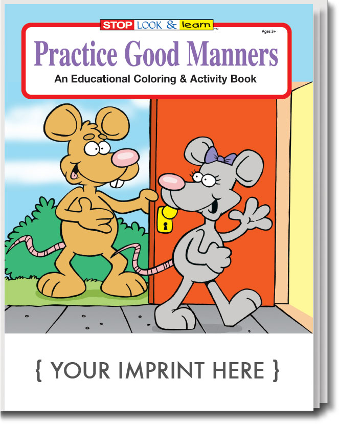 Picture of Practice Good Manners Coloring Book