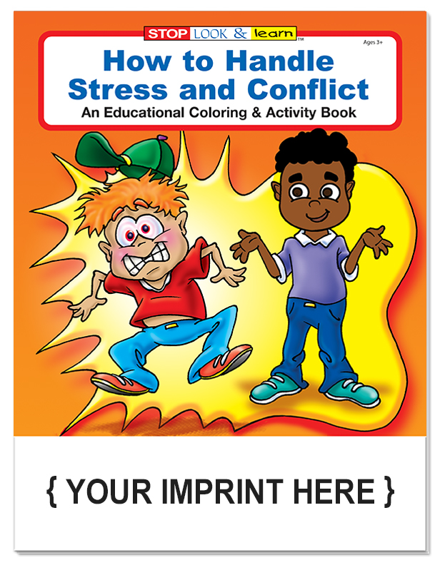 Picture of How to Handle Stress and Conflict Coloring Book
