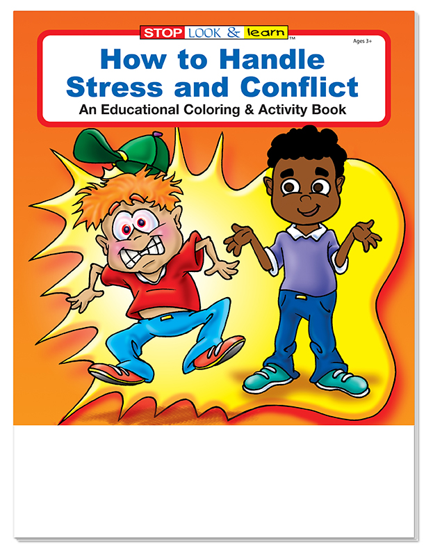 Picture of How to Handle Stress and Conflict Coloring Book