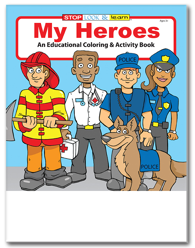 Picture of My Heroes Coloring Books