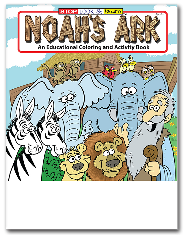 Picture of Noah's Ark Coloring and Activity Book