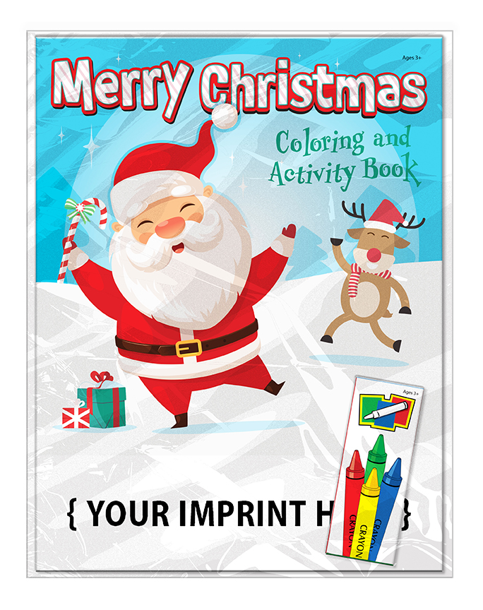 Picture of Merry Christmas Coloring & Activity Book Fun Pack