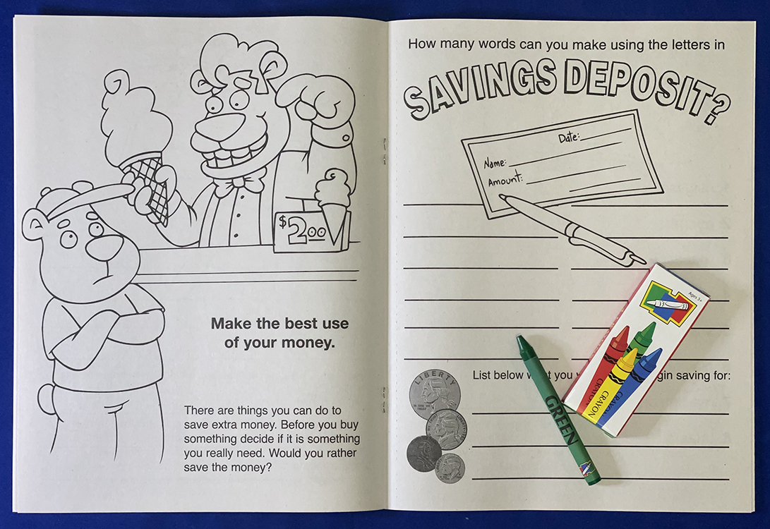 Picture of My Savings Account Coloring Book Fun Pack