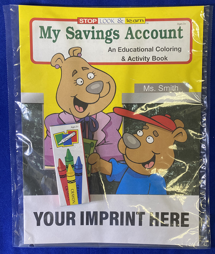 Picture of My Savings Account Coloring Book Fun Pack