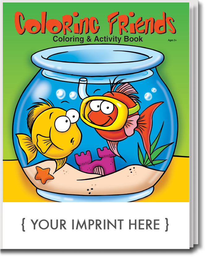 Picture of Coloring Friends Coloring & Activity Book