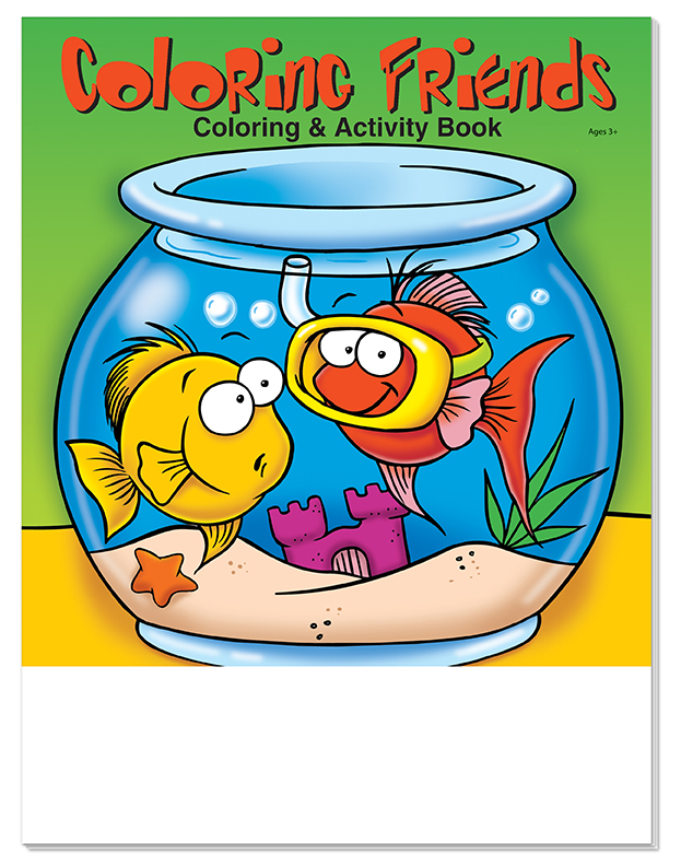 Picture of Coloring Friends Coloring & Activity Book