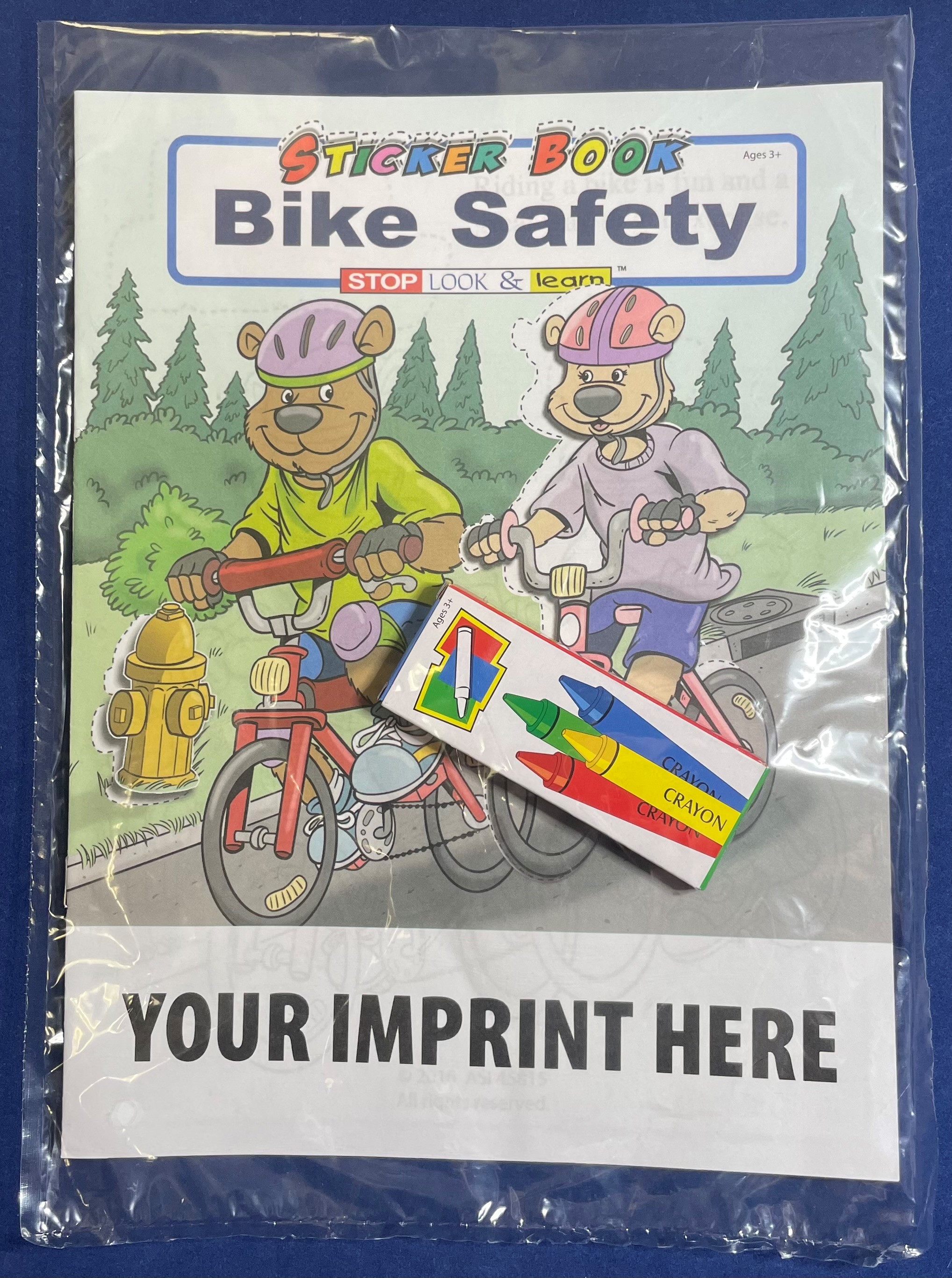 Picture of Bike Safety Sticker Book Fun Pack