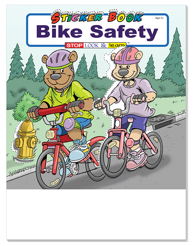 Picture of Bike Safety Sticker Book Fun Pack