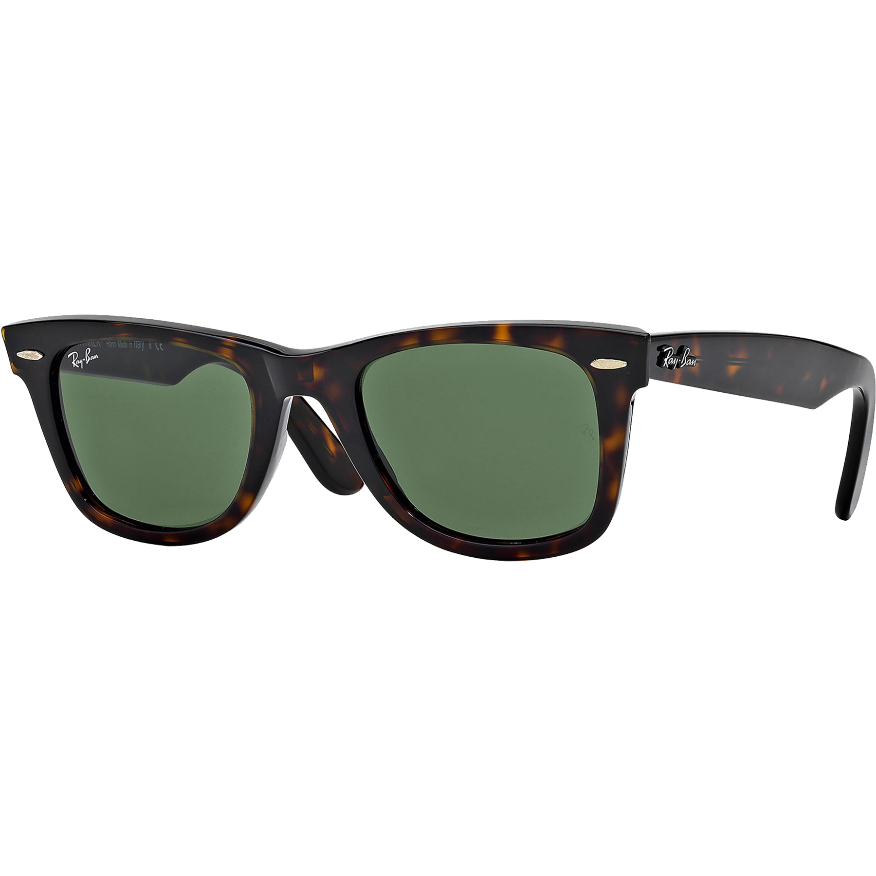 Picture of Ray-Ban® Wayfarer Sunglasses - Tortoise/Green
