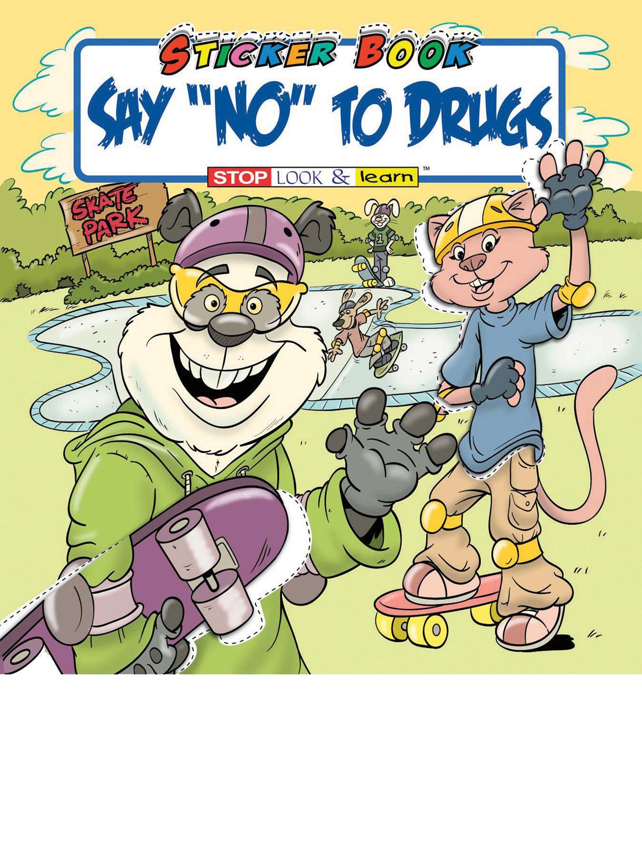 Picture of Say "No" To Drugs Sticker Book