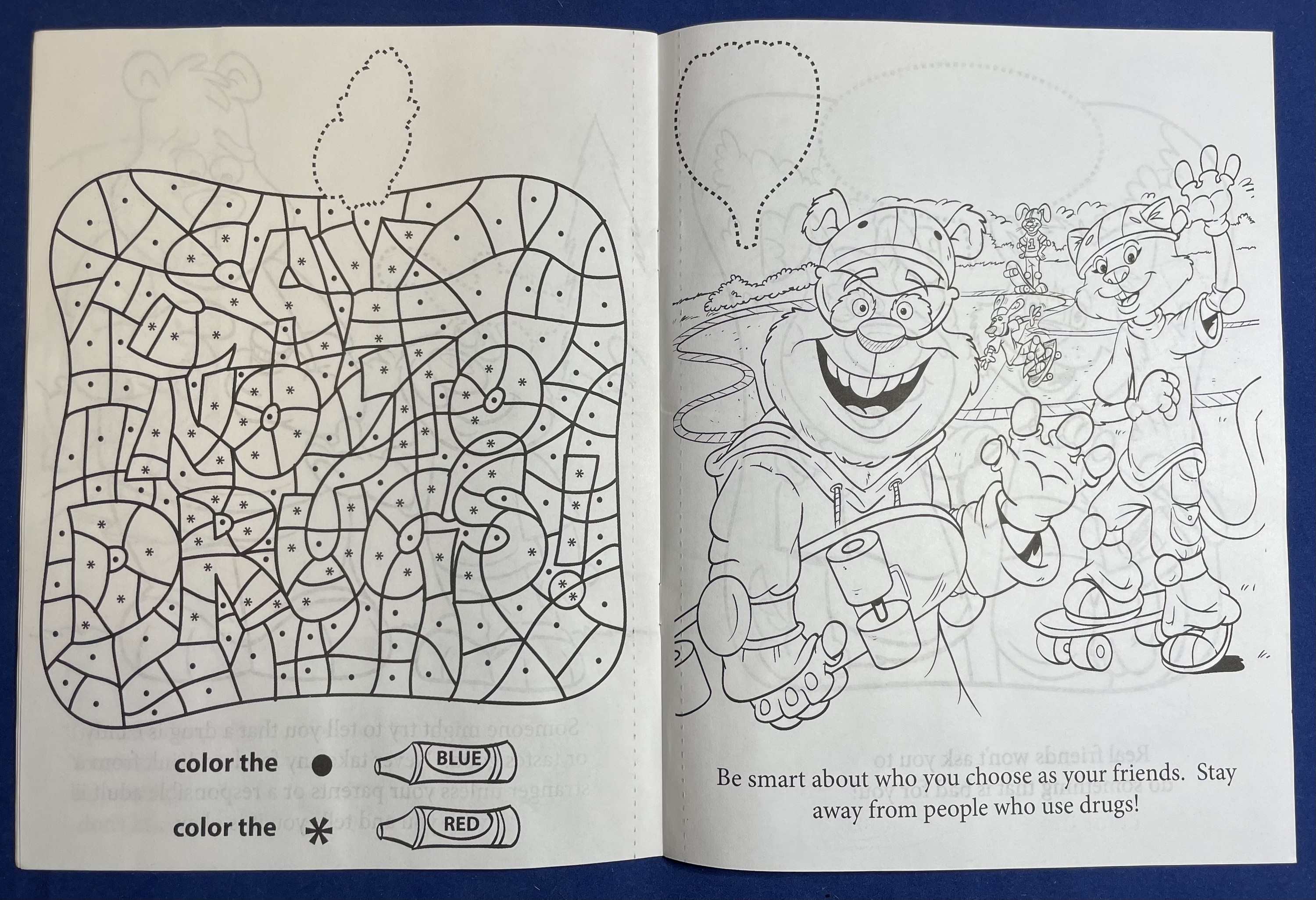 Picture of Say "No" To Drugs Sticker Book