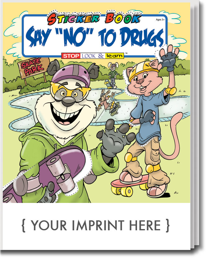 Picture of Say "No" To Drugs Sticker Book