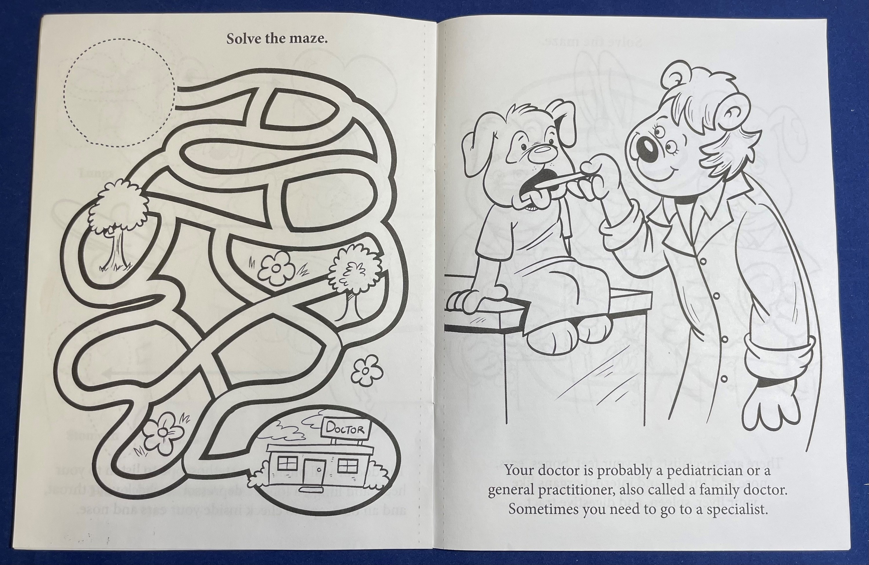 Picture of A Visit to the Doctor's Office Sticker Book