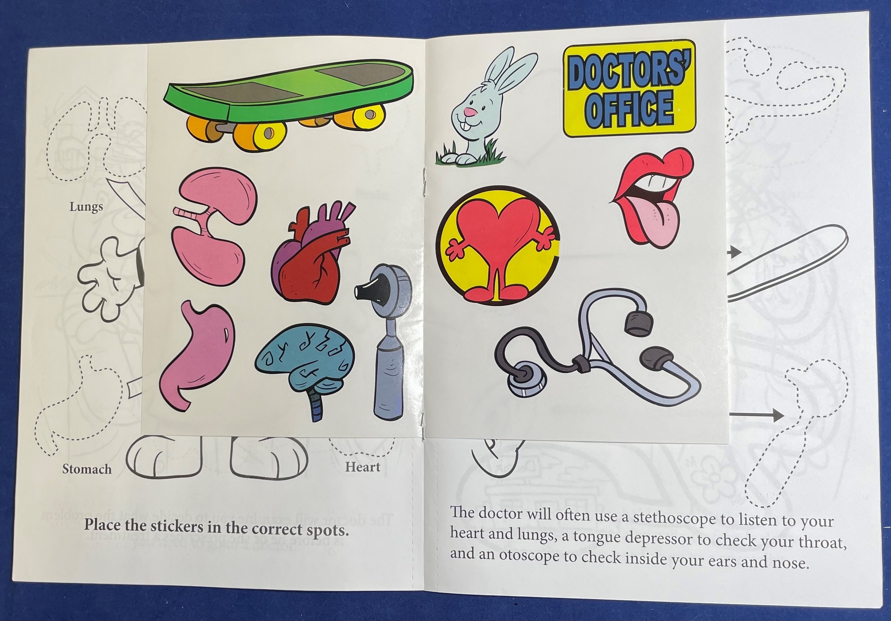 Picture of A Visit to the Doctor's Office Sticker Book