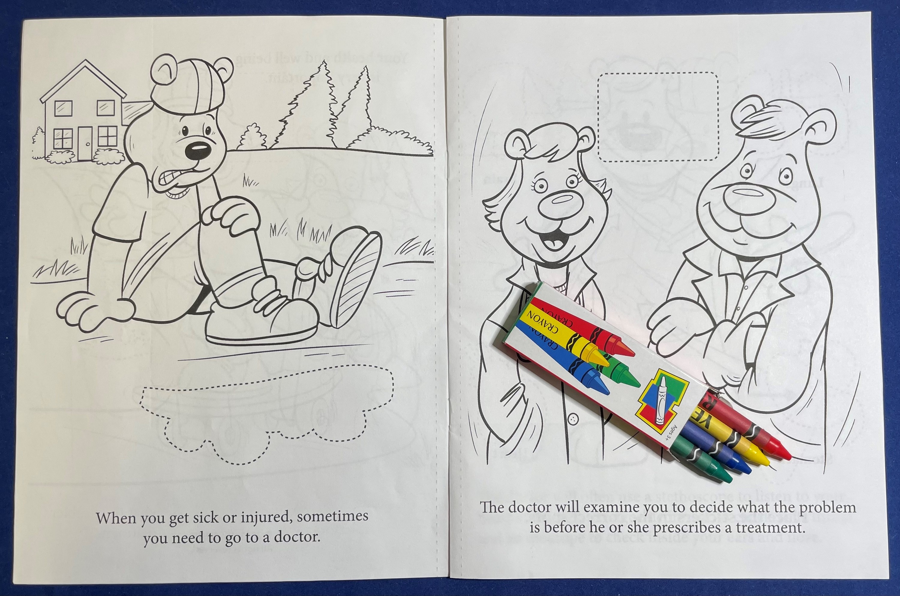 Picture of A Visit to the Doctor's Office Sticker Book Fun Pack