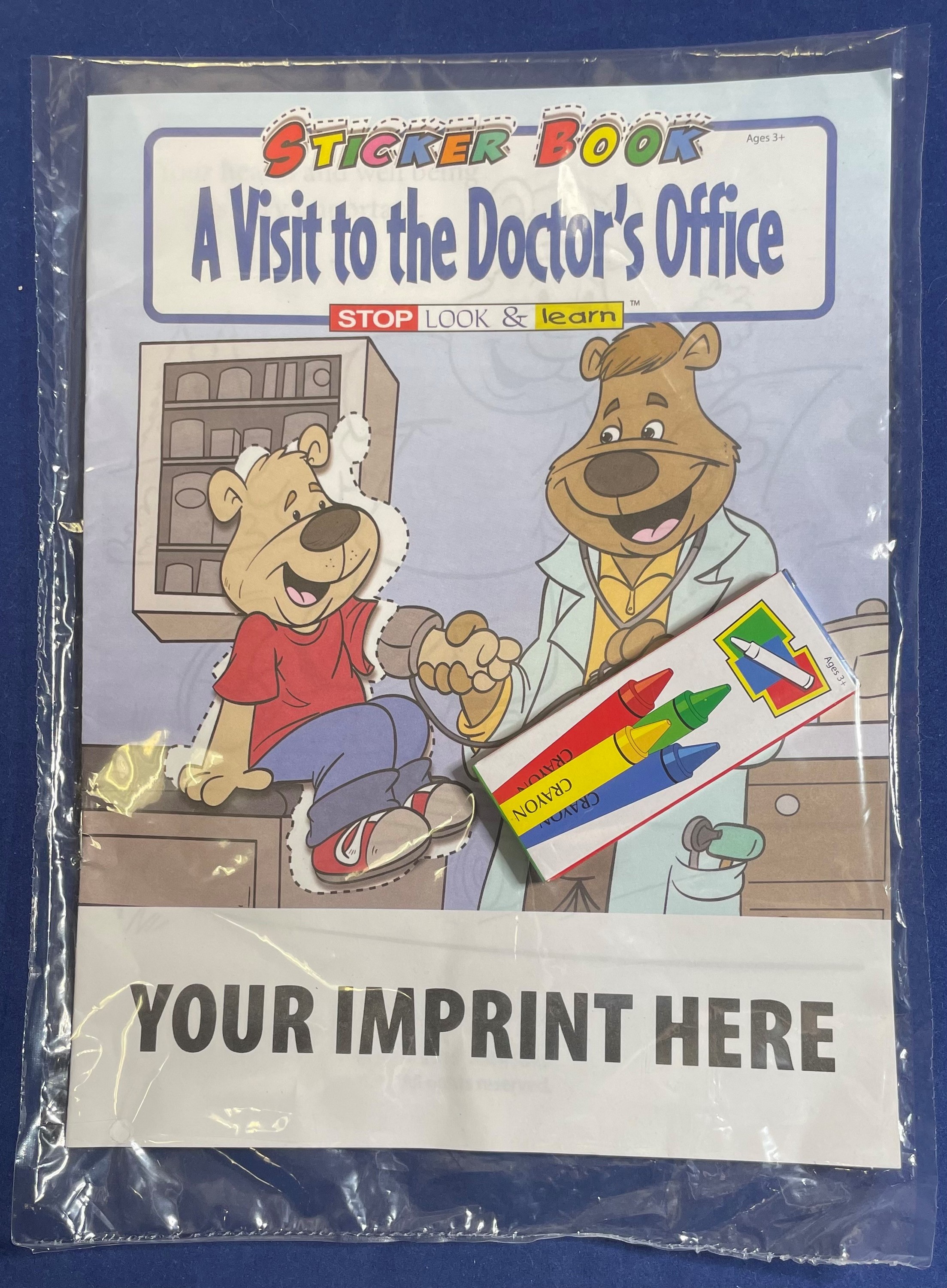 Picture of A Visit to the Doctor's Office Sticker Book Fun Pack