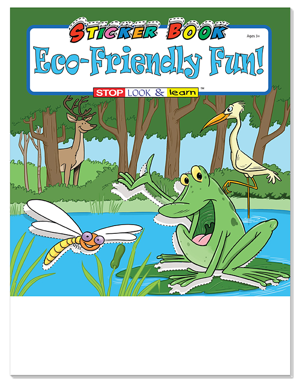 Picture of Eco-Friendly Fun Sticker Book Fun Pack