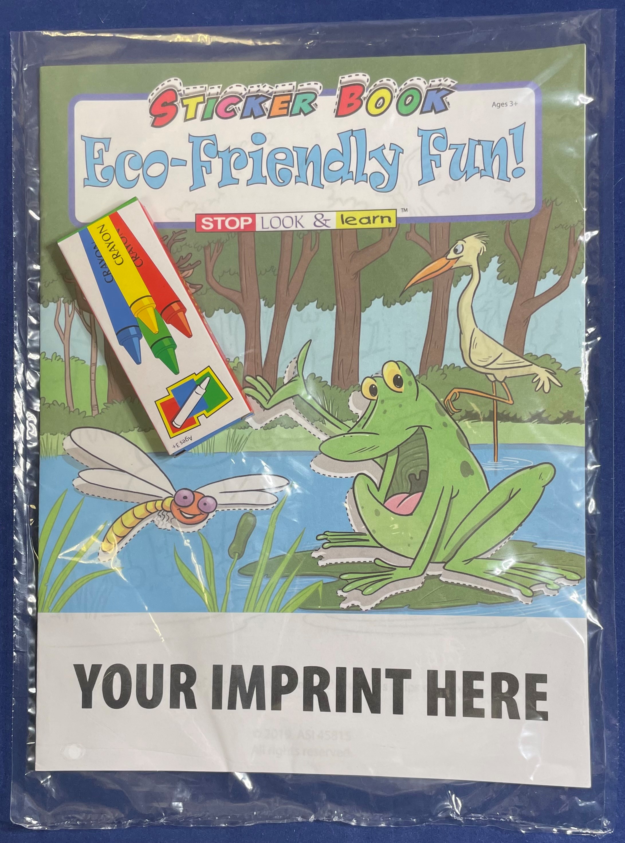Picture of Eco-Friendly Fun Sticker Book Fun Pack