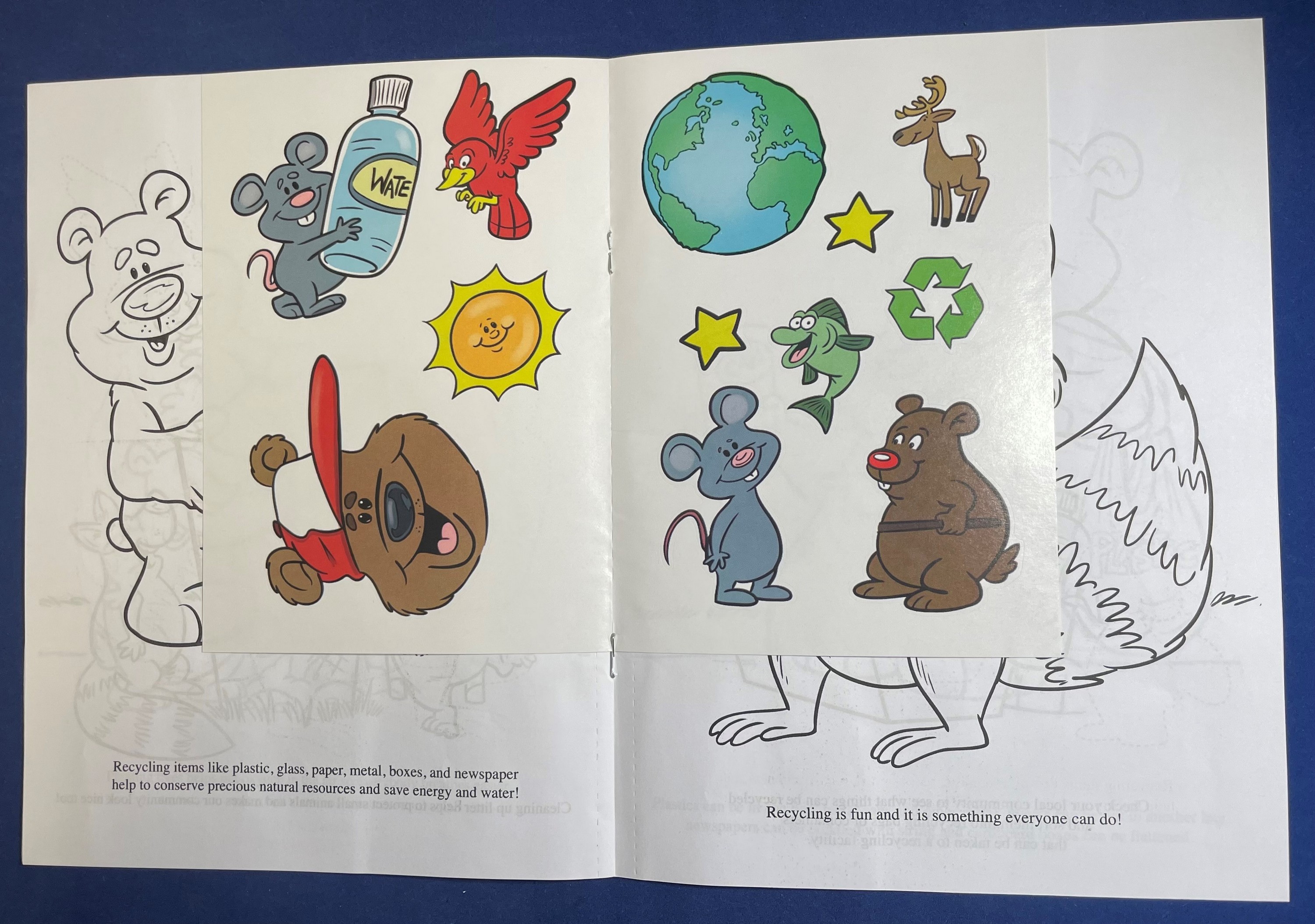 Picture of Eco-Friendly Fun Sticker Book Fun Pack