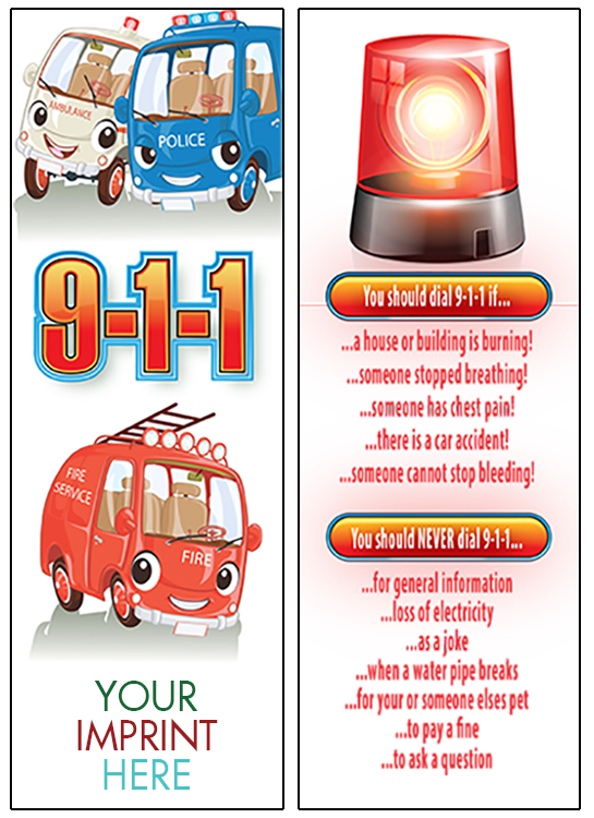 Picture of 911 Bookmark