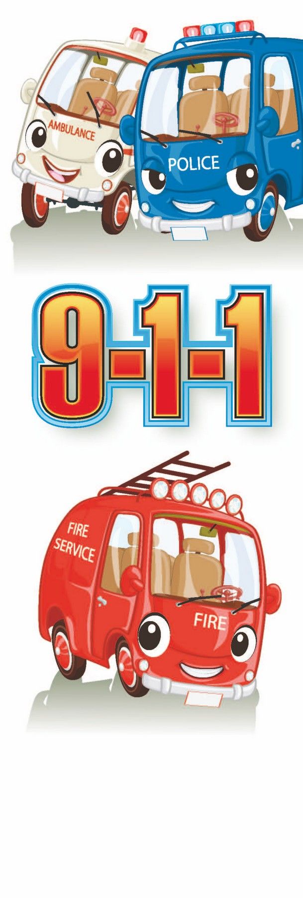 Picture of 911 Bookmark