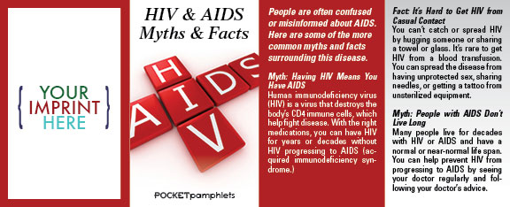 Picture of HIV & AIDS Pocket Pamphlet