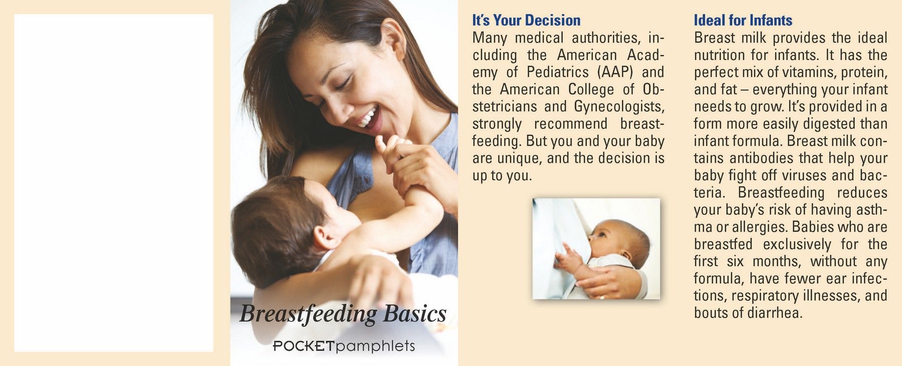 Picture of Breastfeeding Basics Pocket Pamphlet