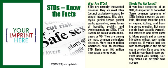 Picture of STDs - Know the Facts Pocket Pamphlet