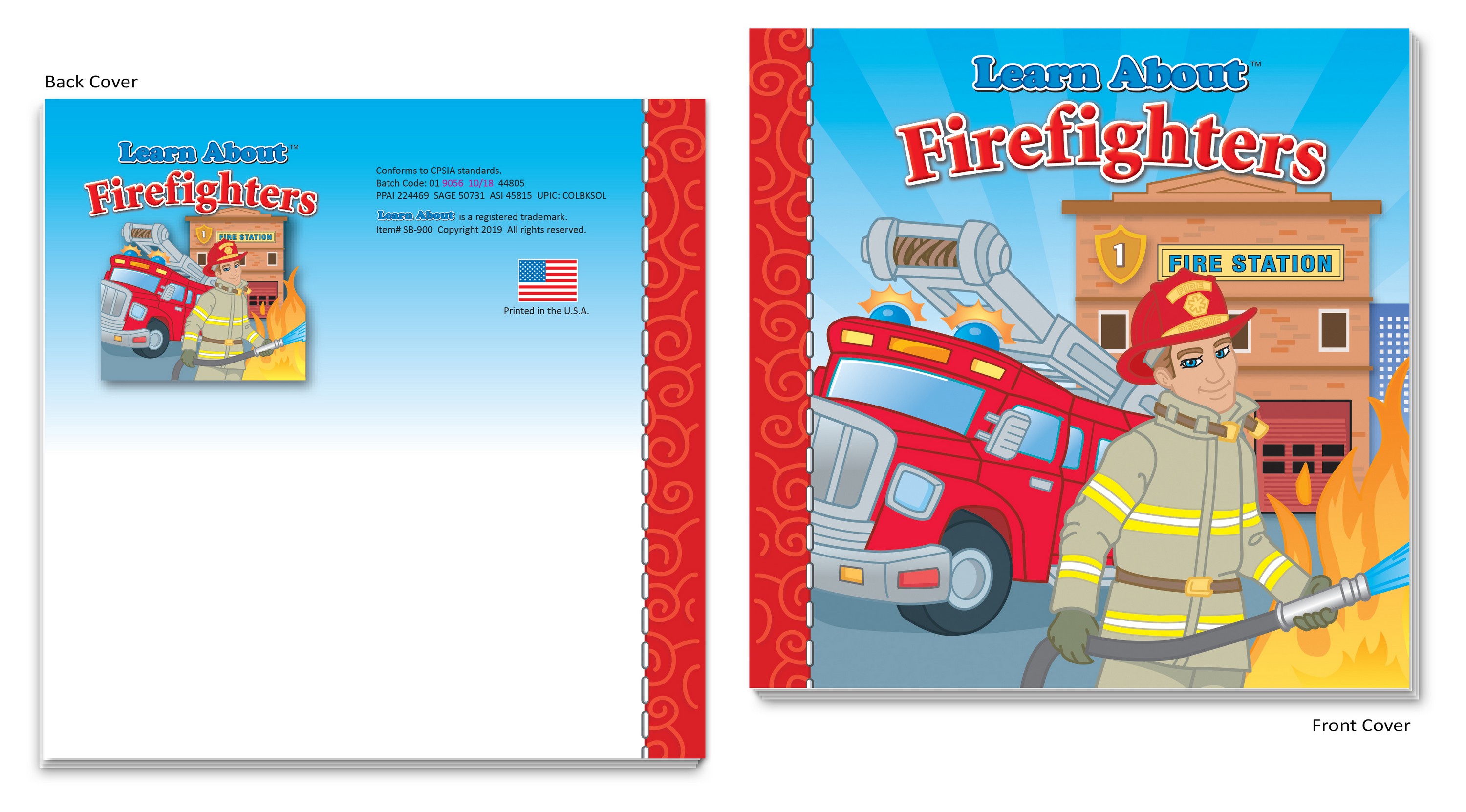 Picture of Storybook - Learn About Firefighters