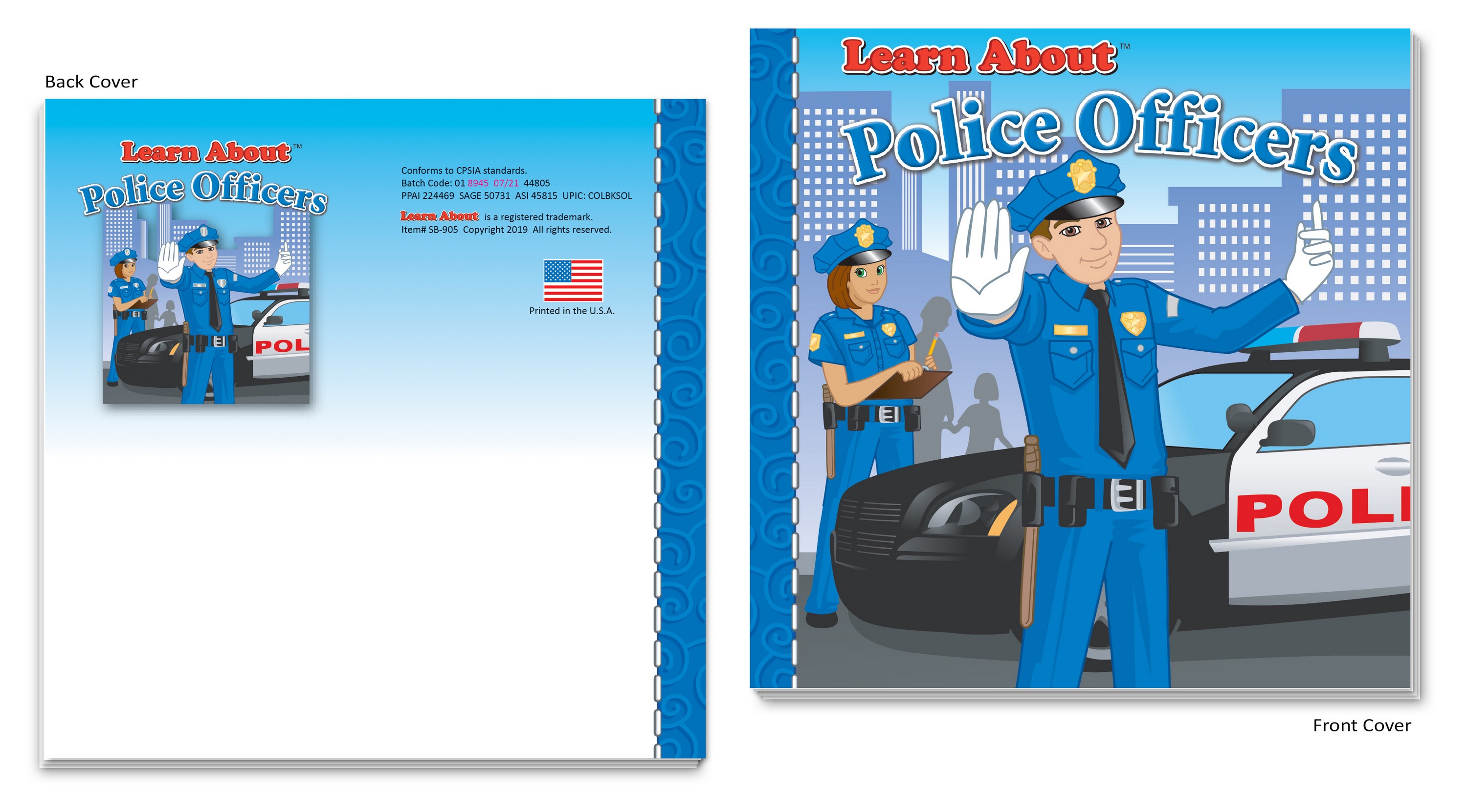 Picture of Storybook - Learn About Police Officers