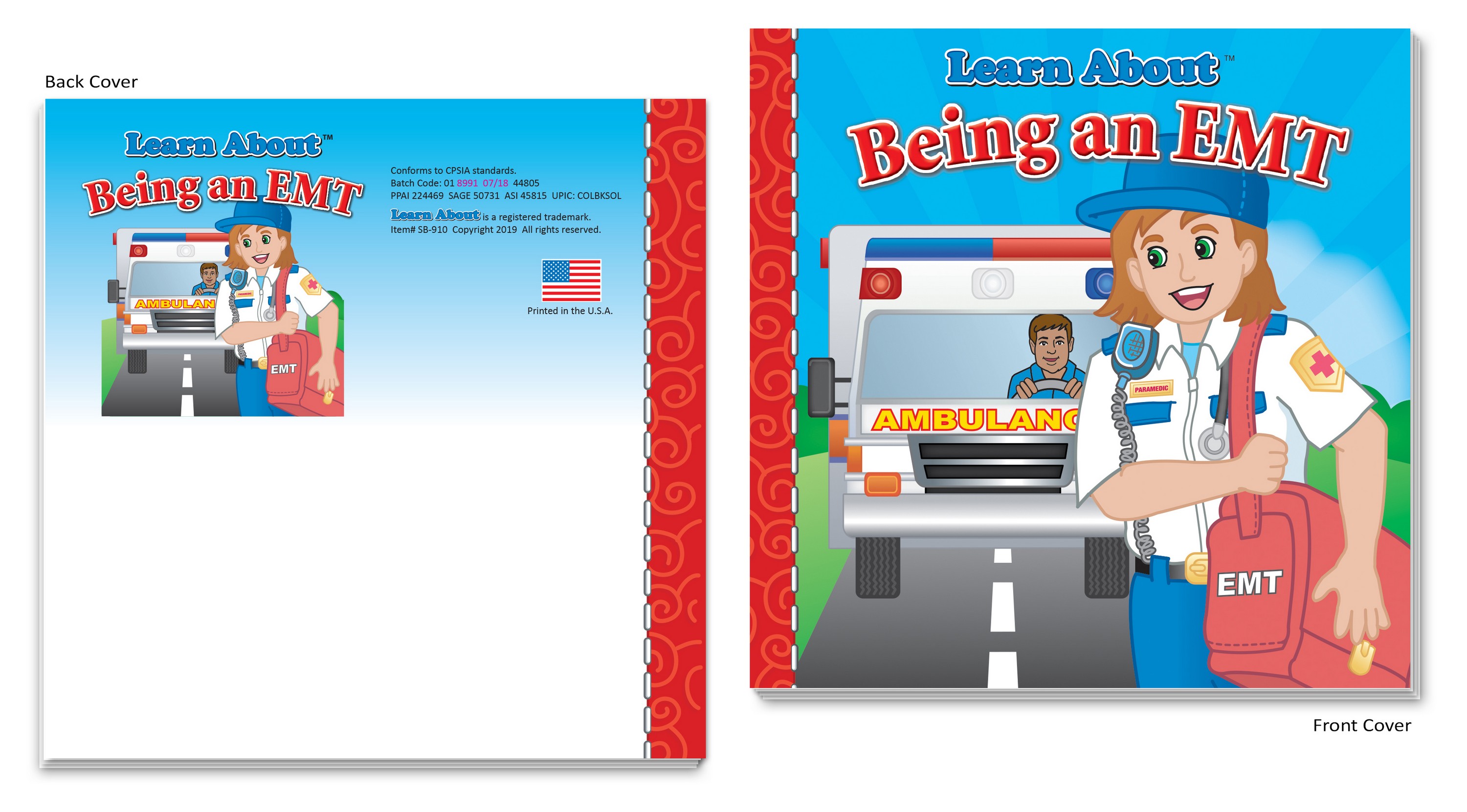 Picture of Storybook - Learn About Being an EMT