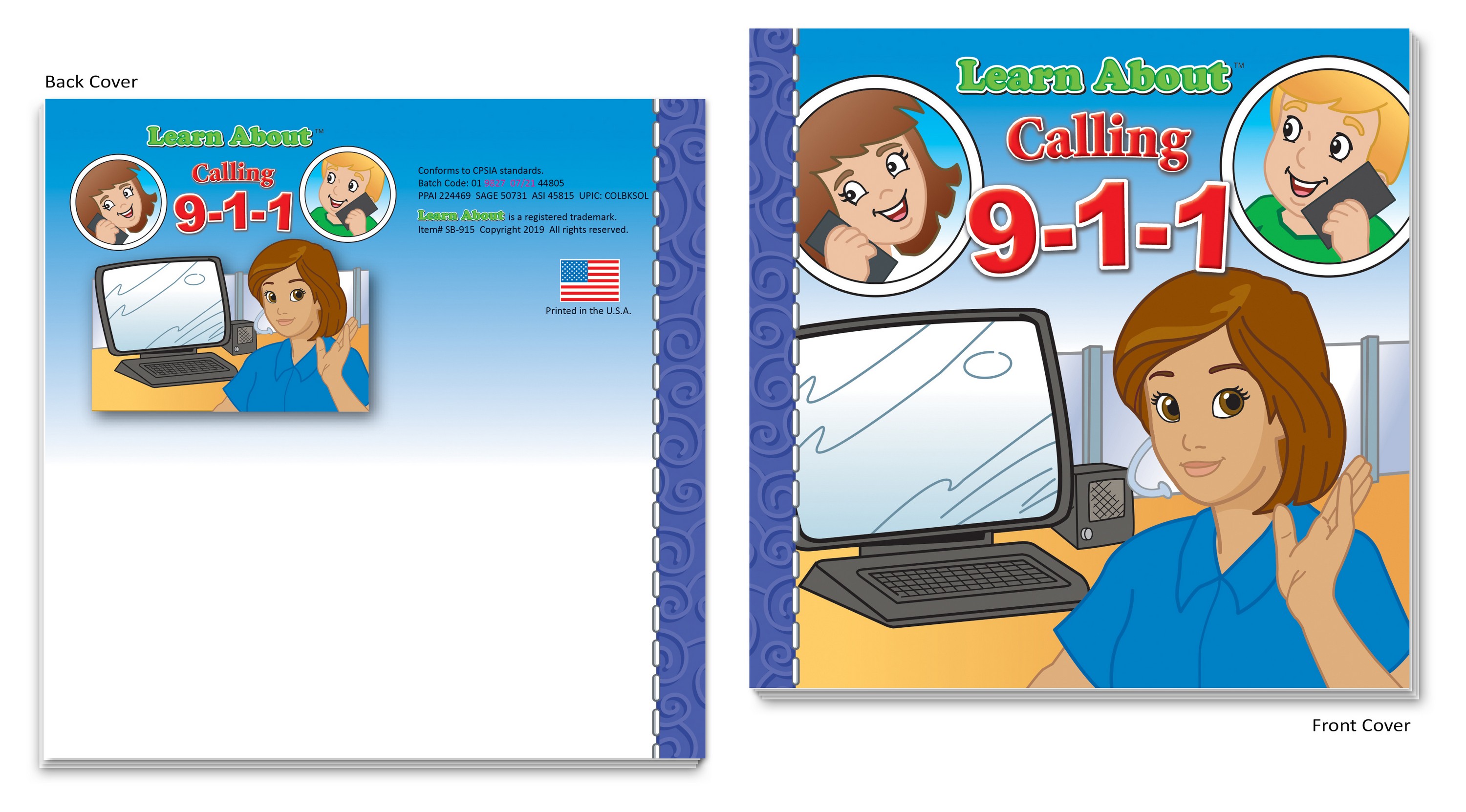 Picture of Storybook - Learn About Calling 9-1-1