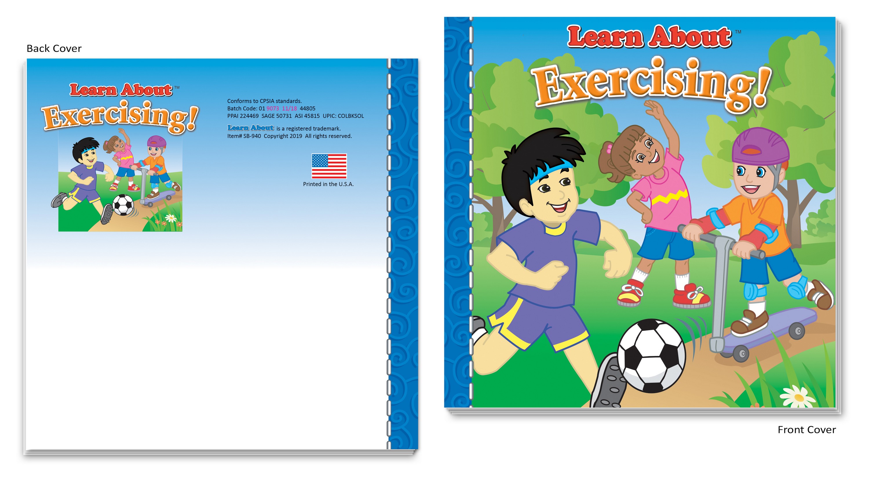 Picture of Storybook - Learn About Exercising