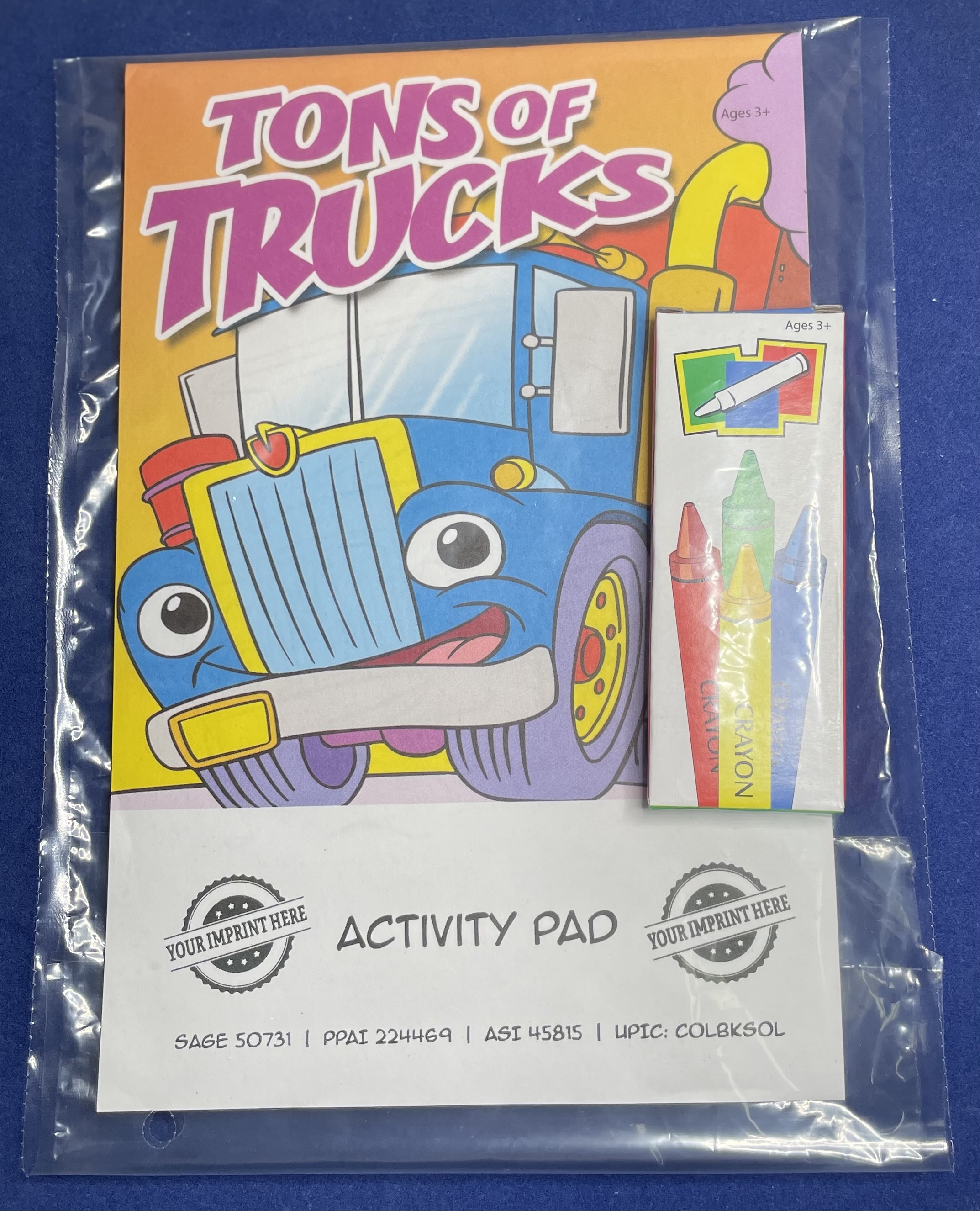Picture of Tons of Trucks Activity Pad Fun Pack