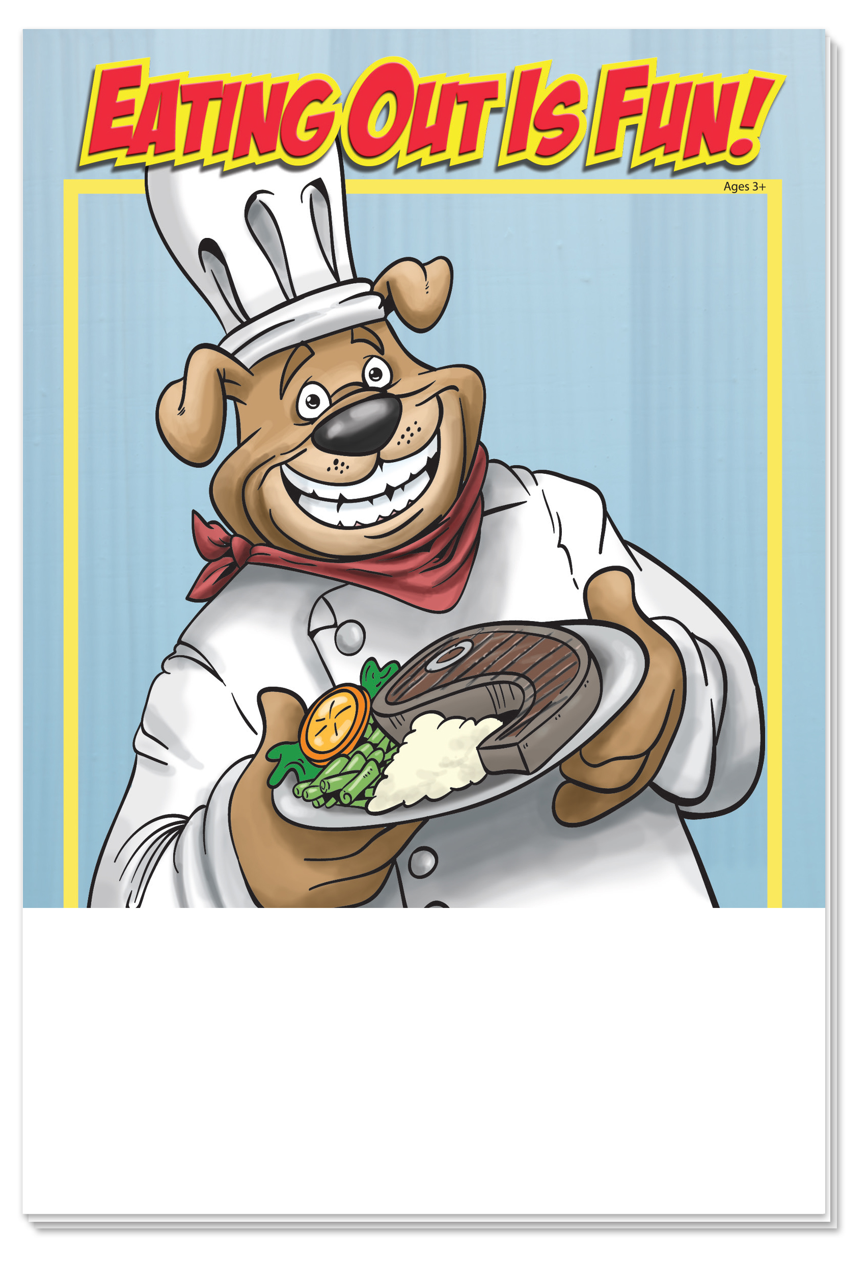 Picture of Eating Out is Fun Activity Pad