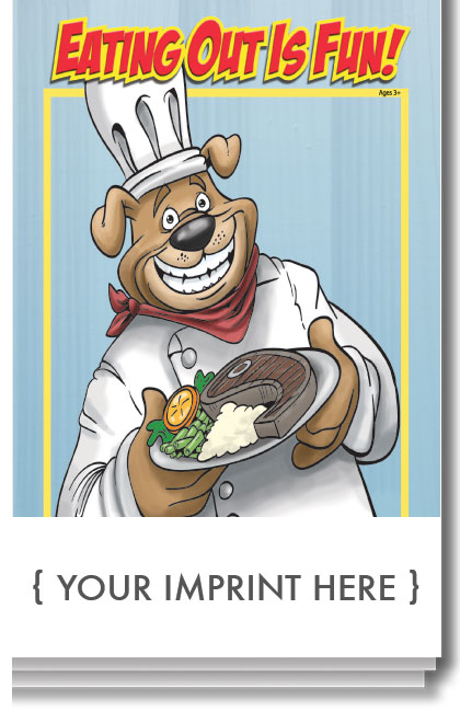Picture of Eating Out is Fun Activity Pad