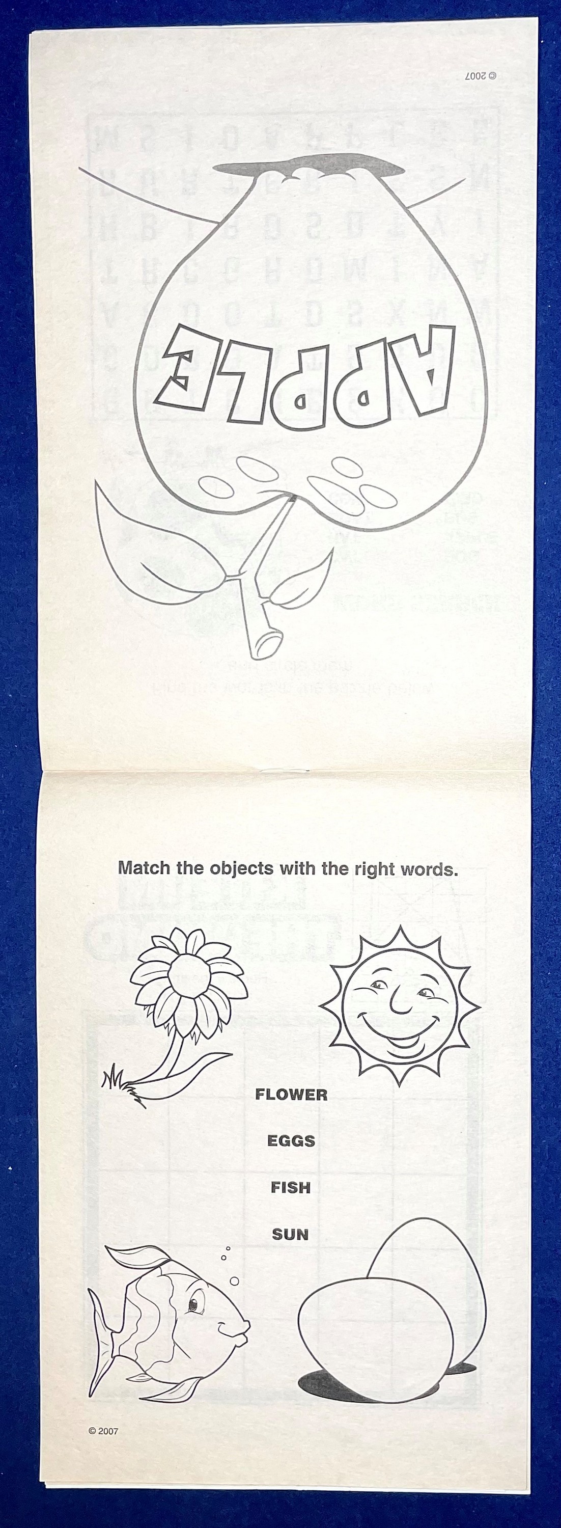 Picture of Words Are Fun Activity Pad