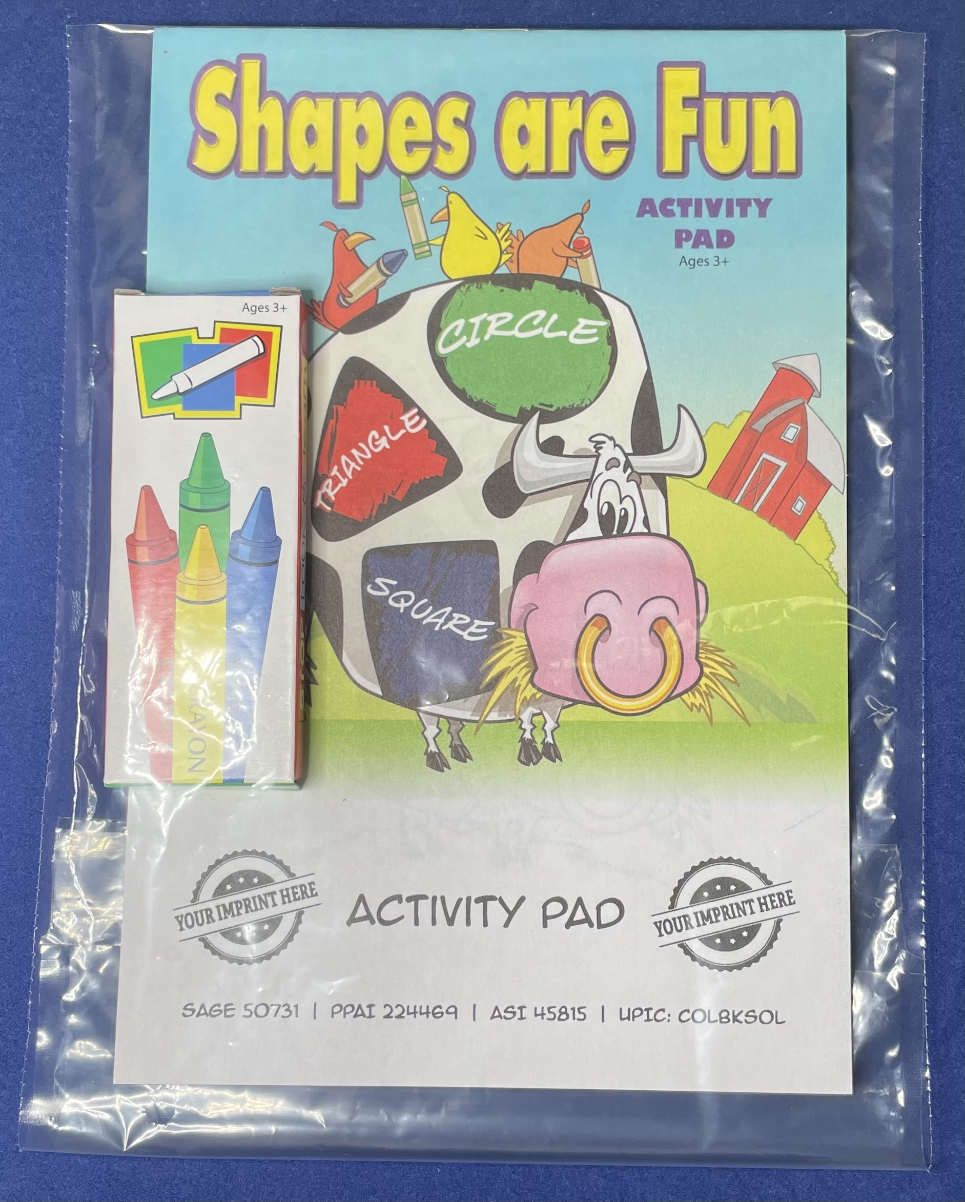 Picture of Shapes Are Fun Activity Pad Fun Pack