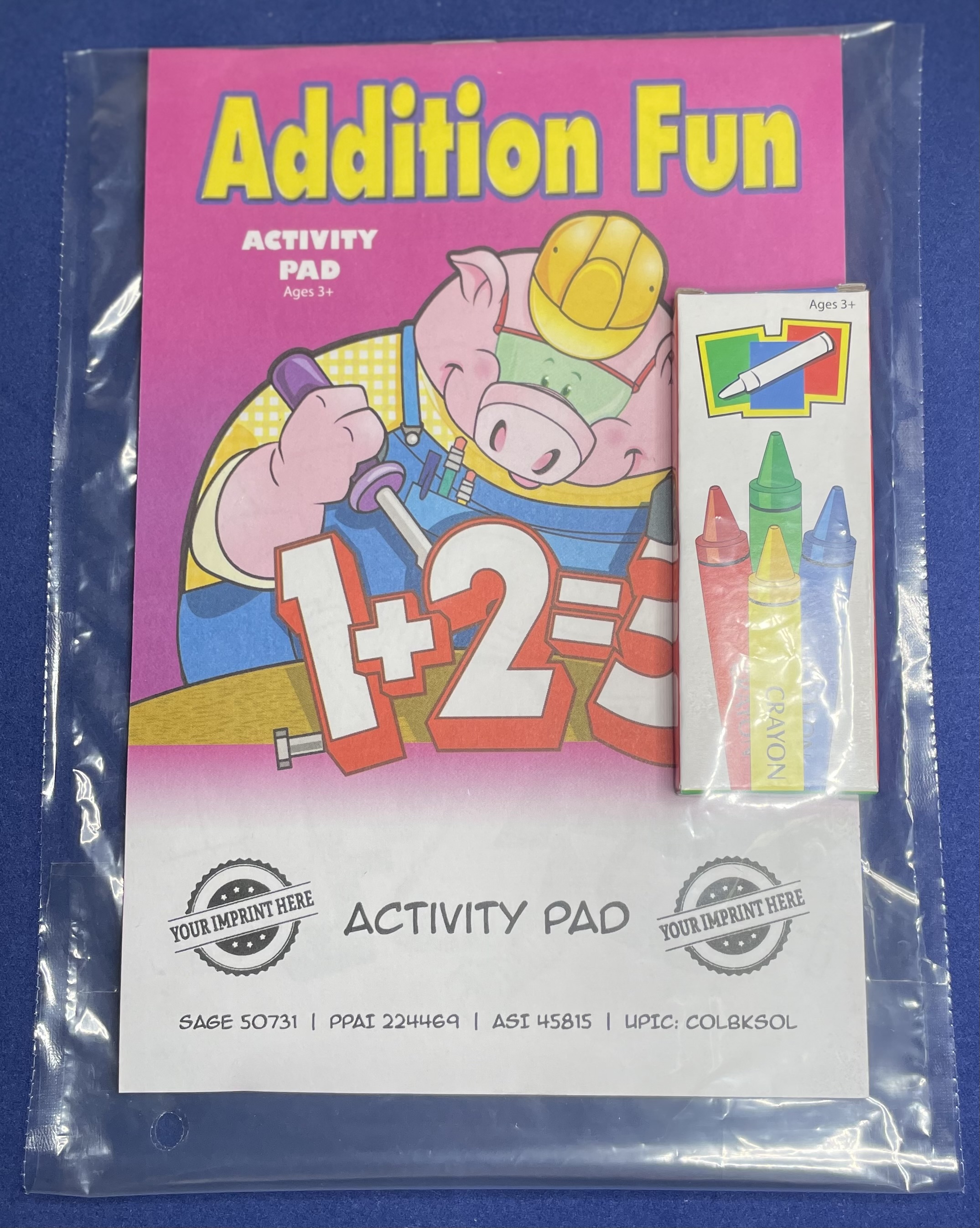 Picture of Addition Fun Activity Pad Fun Pack
