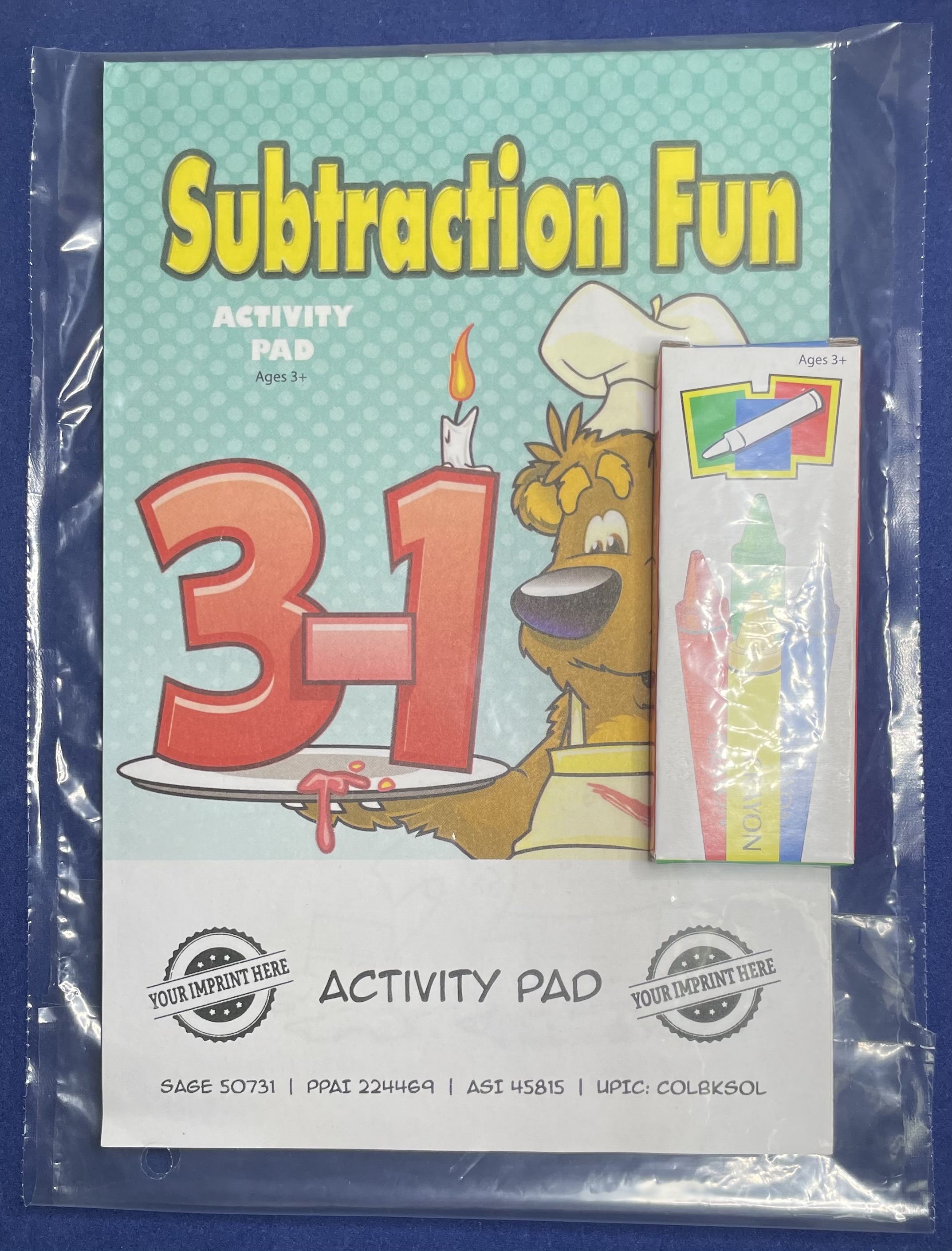 Picture of Subtraction Fun Activity Pad Fun Pack
