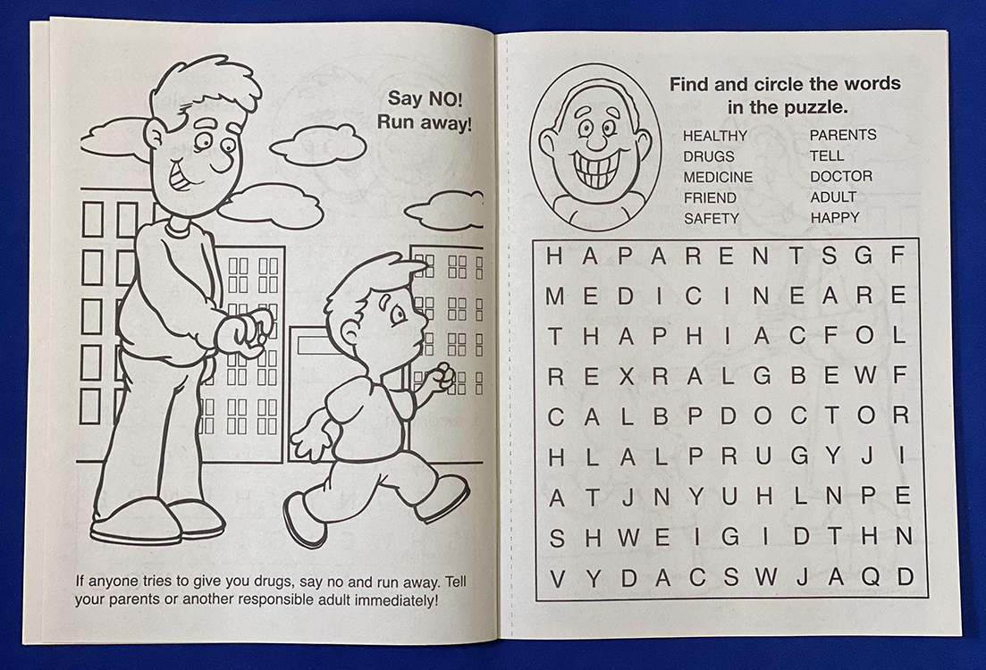 Picture of Be Smart, Say No To Drugs Coloring and Activity Book